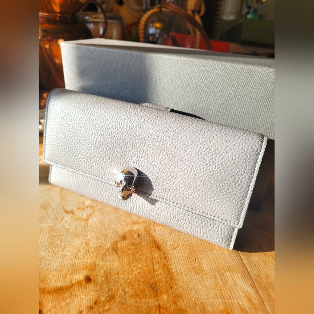 Alexander McQueen Skull Wallet NIB